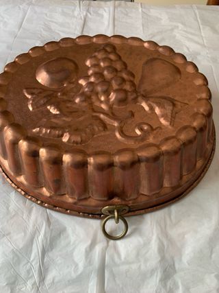Stampo torta rame decorazioni frutta