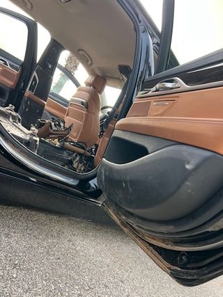 BMW Serie 7 2016 inundado