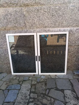 Ventanas de aluminio.De 1.20 de ancho por 1.50 lar