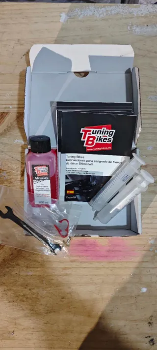 Kit Purga Frenos Disco Shimano Tuning Bikes