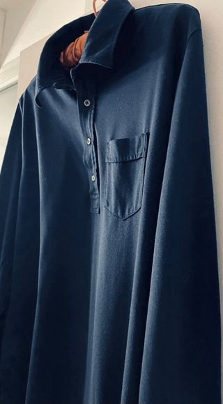 Polo Ralph Lauren manga larga azul marino Talla L
