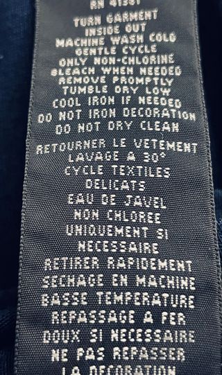 Polo Ralph Lauren manga larga azul marino Talla L