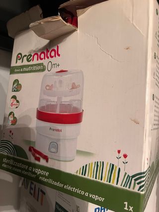 Esterilizador de vapor Prenatal 0m+