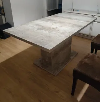 Mesa comedor extensible madera