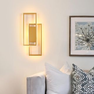 Aplique LED Pared Dorado 28W 3000K
