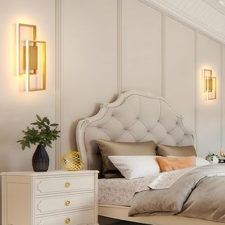 Aplique LED Pared Dorado 28W 3000K