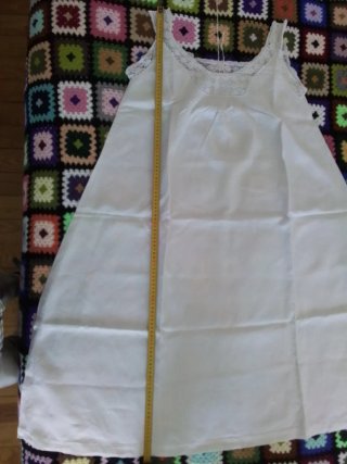 Camisón-1 lino antiguo encaje Camariñas