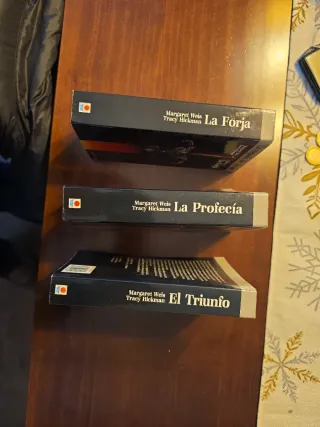 La Forja, La profecía y El triunfo.