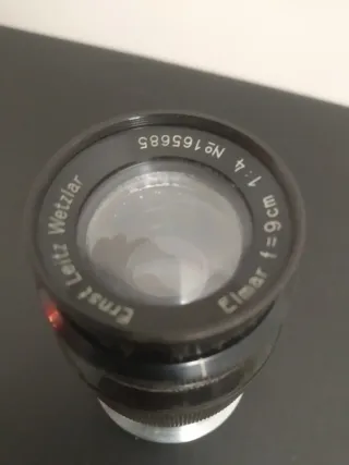 Objetivo Leica Elmar 9cm 1:4 Wetzlar