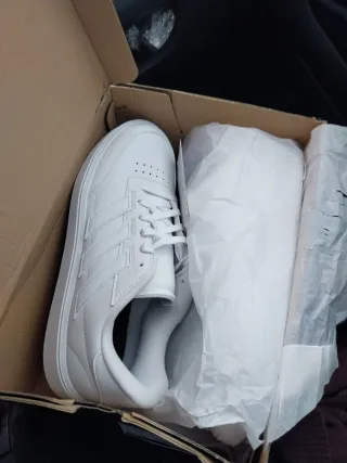 Zapatilla Adidas COURTBLOCK Blanca T44