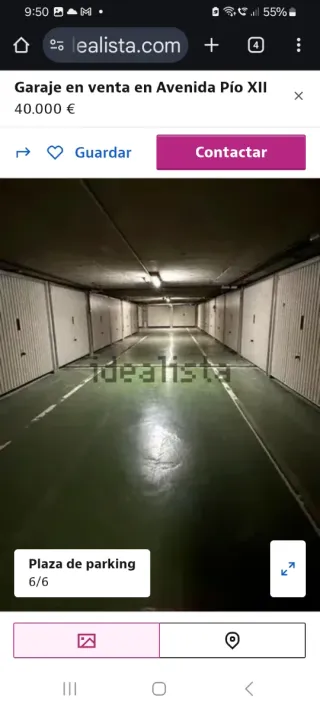 Plaza de Garaje. Es de particular.