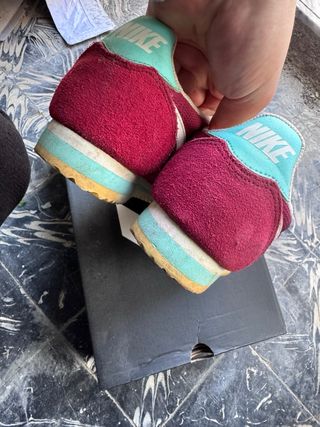 Tênis Nike Cortez Vinho e Branco