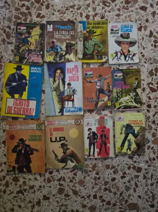 colección minicomics del oeste  años 60