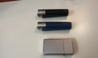 Encendedor Zippo y Clippers antiguos