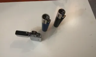 Encendedor Zippo y Clippers antiguos