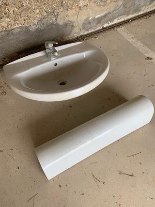 Lavabo Roca 60cm con pie