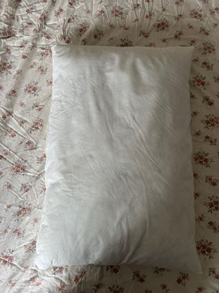 Relleno cojín blanco poliéster NUEVO 70x45