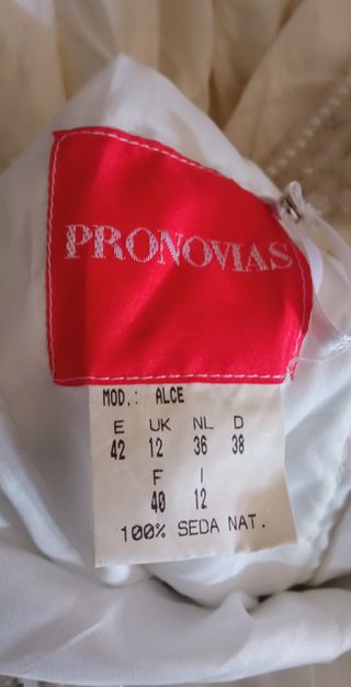 Vestido de Novia Seda Blanco