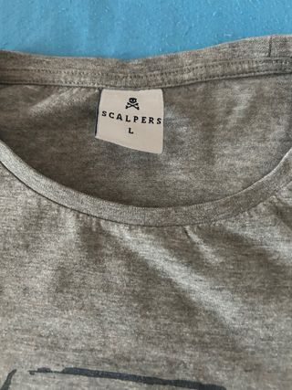 Camiseta Scalpers Gris Talla L