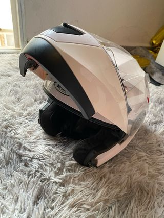 Casco Moto Shiro Helmets Blanco SH-529