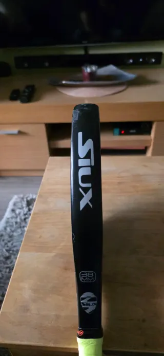 Pala Padel Siux Black Carbon Pro Series