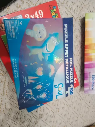 Lote 3 Puzzles Ravensburger, Disney, Space