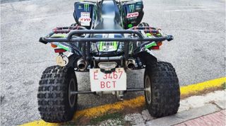 Quad Kawasaki Negro y Verde Negociable
