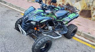 Quad Kawasaki Negro y Verde Negociable