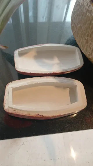 Caixa Pedra-sabão Africana Quénia Rinocerontes