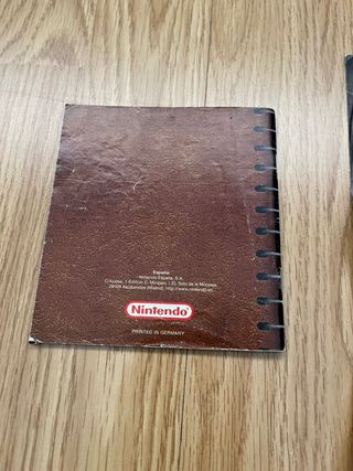 Manuales Super Nintendo y Game Boy