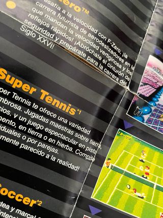 Manuales Super Nintendo y Game Boy