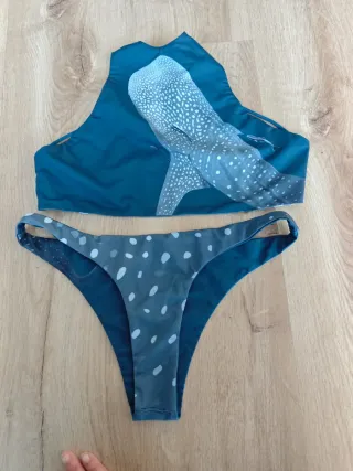 Bikini reversible Swit Swim "whale shark"