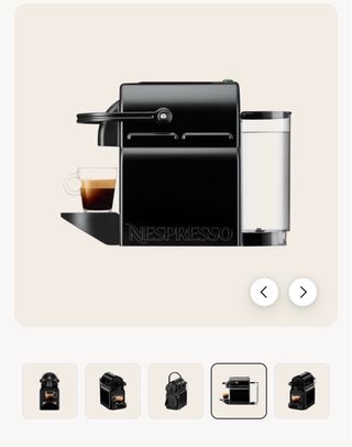 Cafetera Nespresso Inissia Nueva
