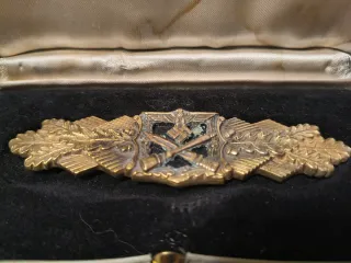 Militaria Fecho de combate corpo a corpo em ouro