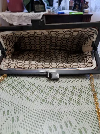 Bolso de mano vintage bordado