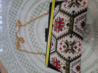 Bolso de mano vintage bordado
