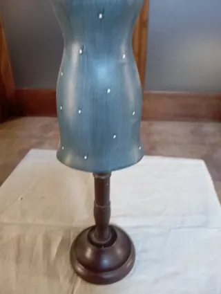 Colgador Vintage Joyas Maniquí Vestido