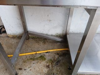 Mesa de trabajo acero inoxidable