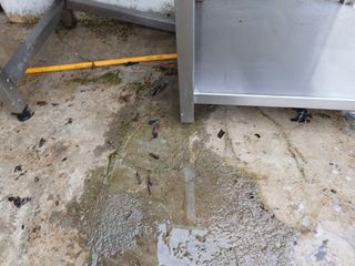 Mesa de trabajo acero inoxidable