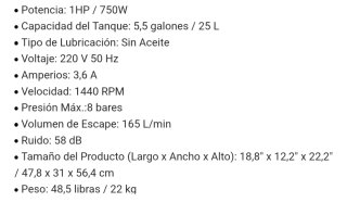 Compresor de aire silencioso