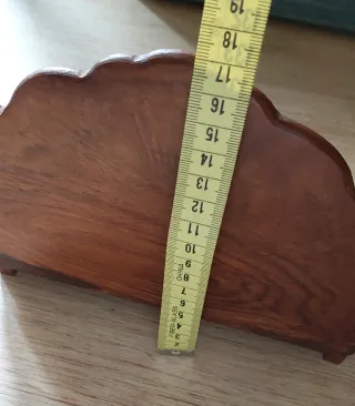 Organizador de escritorio de madera