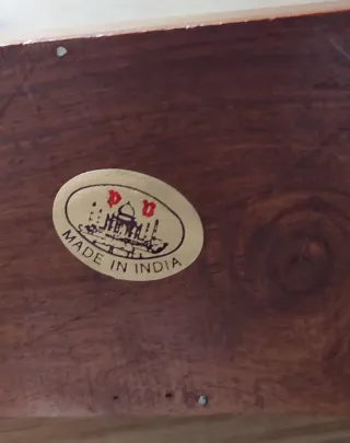 Organizador de escritorio de madera