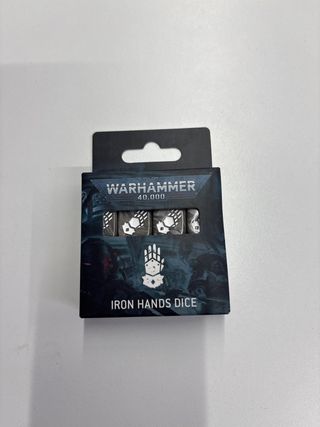 Dados Warhammer 40,000 Iron Hands
