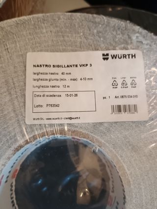 Nastro sigillante Würth VKP 3
