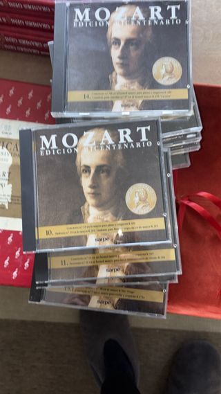 Colección Mozart: 4 Libros + 10 CDs