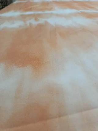Funda Nórdica Cama 90 Naranja y Blanco