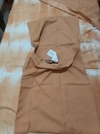 Funda Nórdica Cama 90 Naranja y Blanco