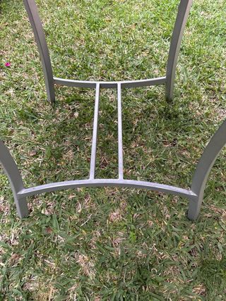 Vendo 2 mesas de jardín de 90x90 cm.