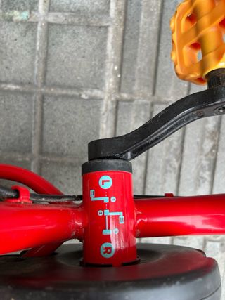 Bici infantil 2 en 1 14" Decathlon Discover Roja