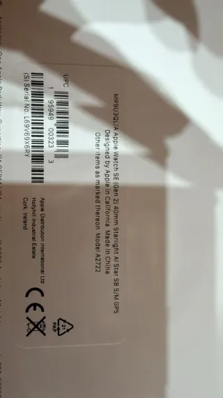 Apple Watch SE 2ª Gen 40mm